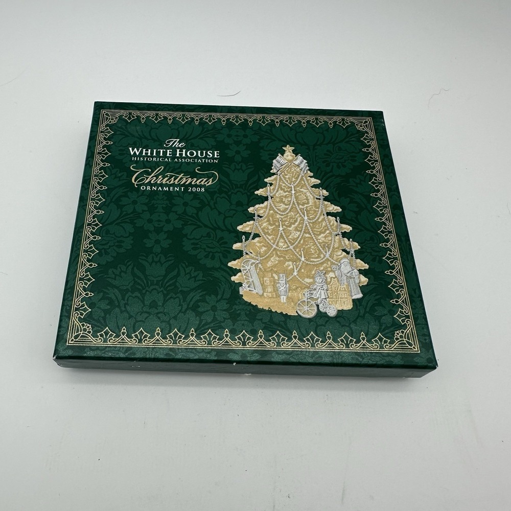 2008 The White House Historical Association‎ Christmas Ornament W/ Original Box
